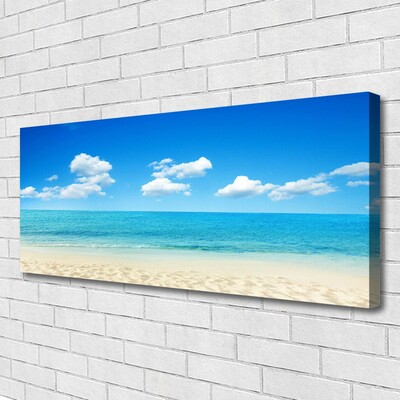 Canvas bild Havsblå himmel