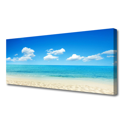 Canvas bild Havsblå himmel
