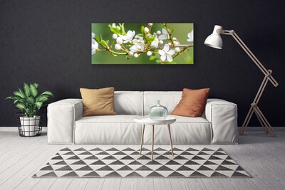 Bild canvas Blommor Grenar Blad fruktträdgård
