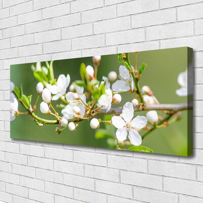 Bild canvas Blommor Grenar Blad fruktträdgård