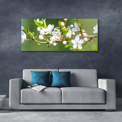 Bild canvas Blommor Grenar Blad fruktträdgård