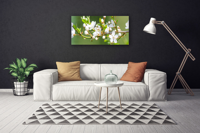 Bild canvas Blommor Grenar Blad fruktträdgård