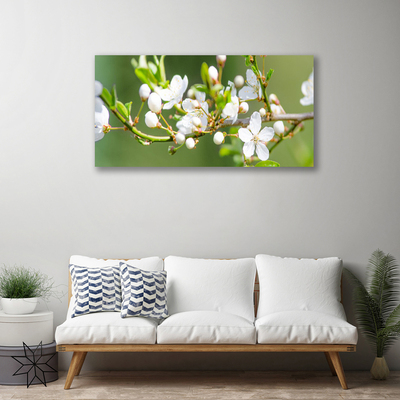 Bild canvas Blommor Grenar Blad fruktträdgård