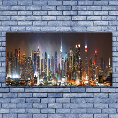 Bild canvas Night City New York