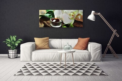 Fototryck canvas Orchid Spa ljus