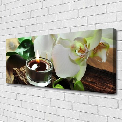 Fototryck canvas Orchid Spa ljus