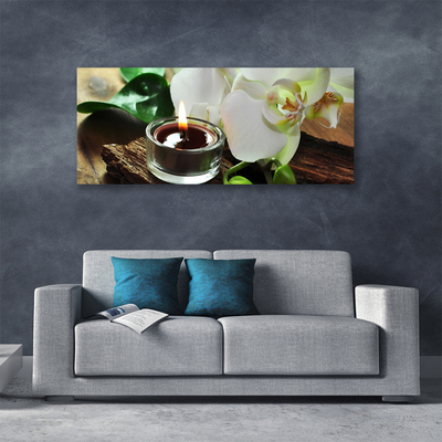 Fototryck canvas Orchid Spa ljus