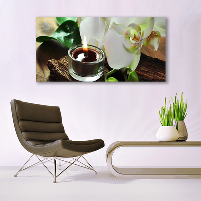 Fototryck canvas Orchid Spa ljus