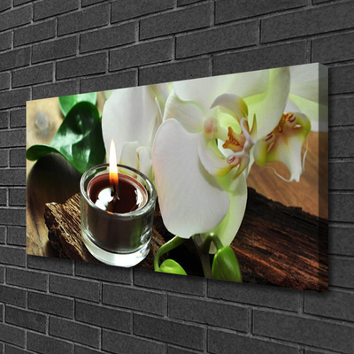 Fototryck canvas Orchid Spa ljus