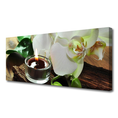 Fototryck canvas Orchid Spa ljus