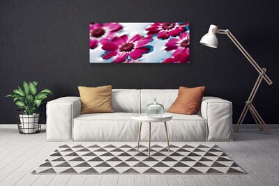 Bild på duk Blommor på vattnet Naturen