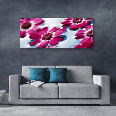 Bild på duk Blommor på vattnet Naturen
