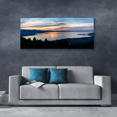 Canvas bild Ocean Beach Landskap