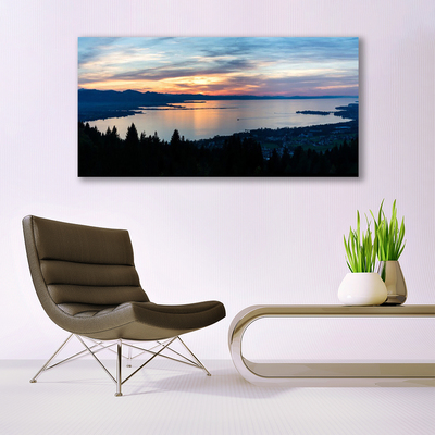 Canvas bild Ocean Beach Landskap