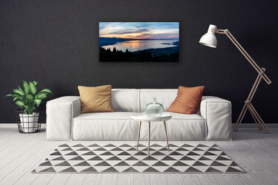 Canvas bild Ocean Beach Landskap