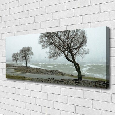 Canvas bild Havsstormvågor