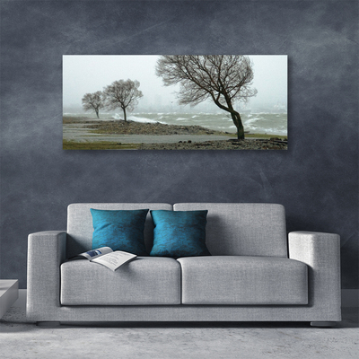 Canvas bild Havsstormvågor