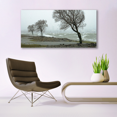 Canvas bild Havsstormvågor