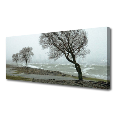 Canvas bild Havsstormvågor