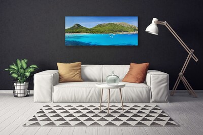 Fototryck canvas Berg Havslandskap