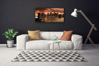 Fototryck canvas Staden Brooklyn Bridge