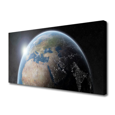 Bild canvas Planet Earth Universum