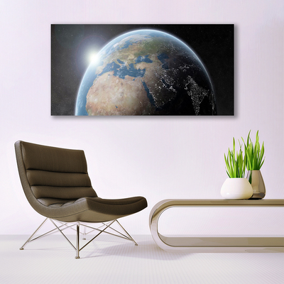 Bild canvas Planet Earth Universum