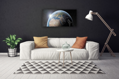 Bild canvas Planet Earth Universum