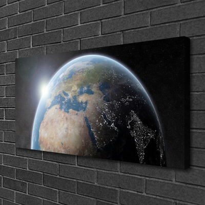 Bild canvas Planet Earth Universum