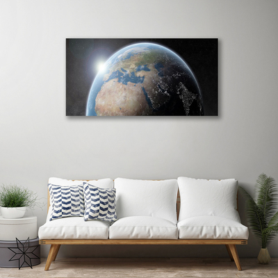 Bild canvas Planet Earth Universum