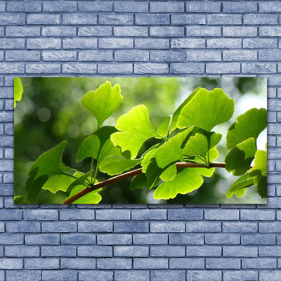 Fototryck canvas Grenar lämnar naturträd