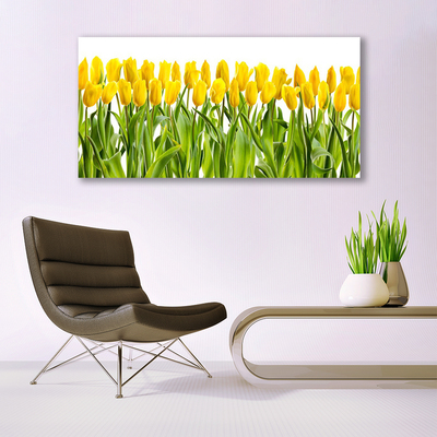 Foto på canvas Tulpaner Blommor Natur