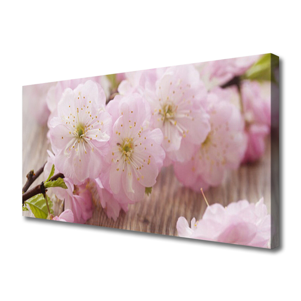 Canvas bild Grenar Blommor Kronblad Natur