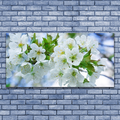 Foto till canvastavla Blommor Träd lämnar Naturen