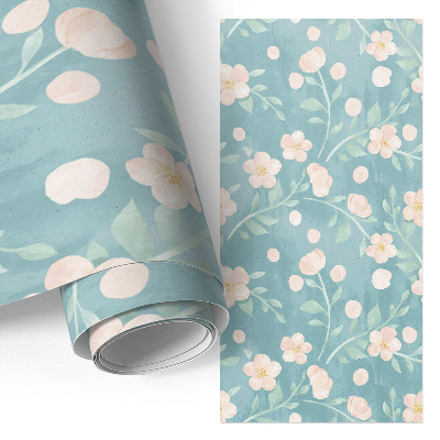 Kontaktplast Blommotiv