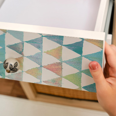 Möbelfolie Färgglatt retromönster