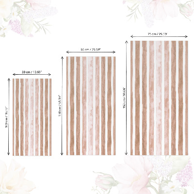 Möbelfolie Beige ränder