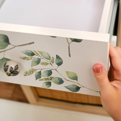 Självhäftande möbelfolie Botaniska blad