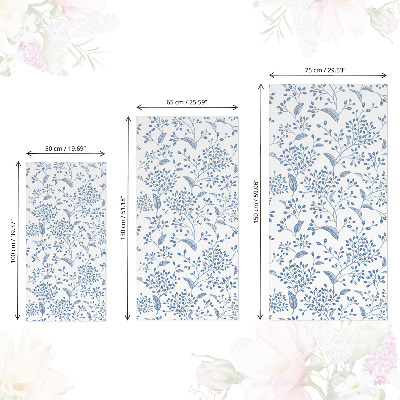 Möbelvinyl Växtmönster