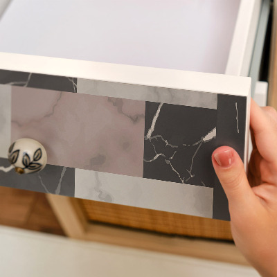 Självhäftande möbelfolie Marmorstil