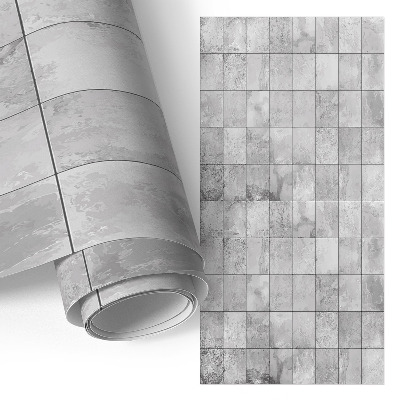 Kontaktplast Grå kakelplattor