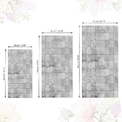 Kontaktplast Grå kakelplattor