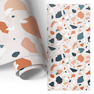 Möbelfolie Färgglatt mönster