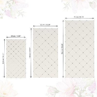 Möbelvinyl Geometriska romber
