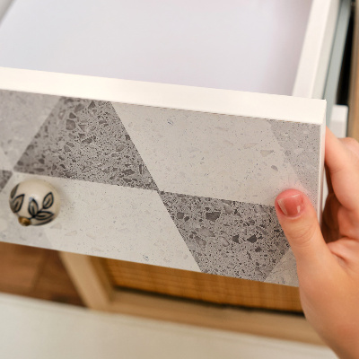 Möbelvinyl Enkel mosaik