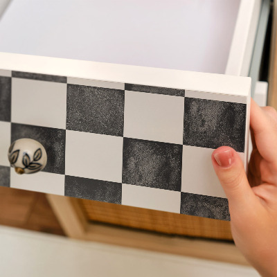 Möbelfolie Schackbrädeskonst