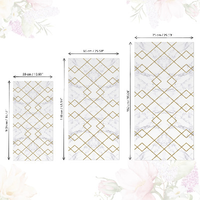 Självhäftande möbelfolie Marmorgeometri
