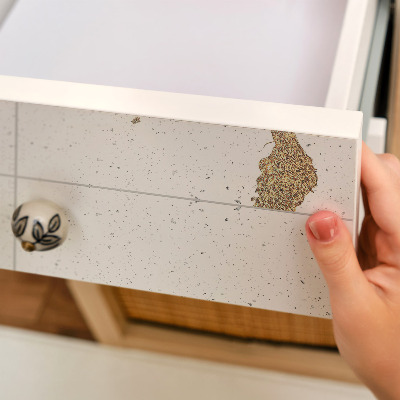 Möbelfolie Vita tallrikar