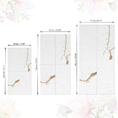 Möbelfolie Vita tallrikar