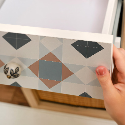 Kontaktplast Geometrisk komposition